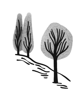 illustrazione arbres